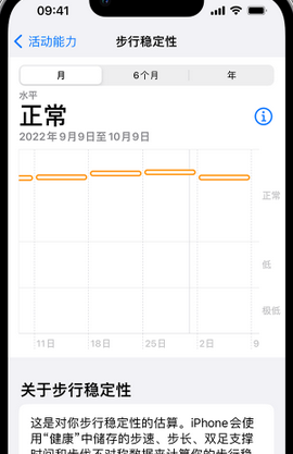 南岔iPhone手机维修如何在iPhone开启'步行稳定性通知'