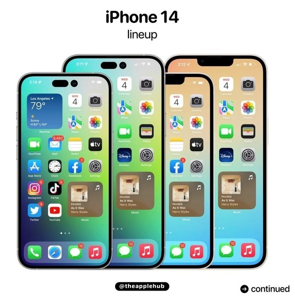 南岔苹果14维修分享iPhone 14全家福 