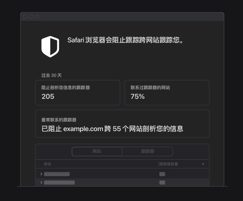 南岔苹果手机维修分享如何在 Safari 浏览器中查看和打开隐私报告 